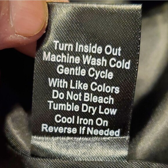 Blu Pepper Large Black Embroidered Multi Color Floral Corduroy Skirt - Picture 10 of 10